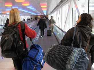 Always traveling ...