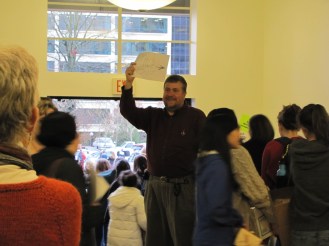 Where do all of the gifts go? This way! Photo by Bryony Owen.