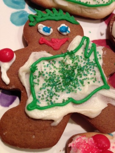 Statue of Liberty, gingerbread style. Taylor Smith