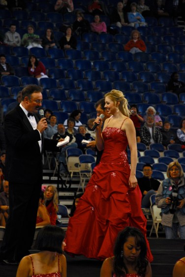 Rose Festival coronation in 2008.