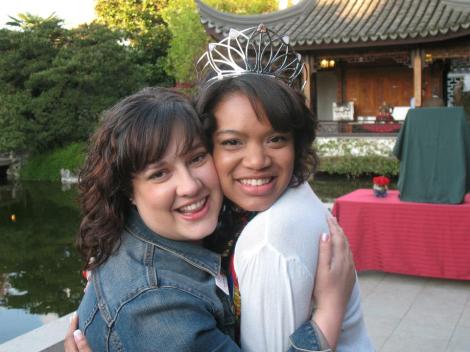 Mama Mer with Queen Marshawna, Rose Festival 2008