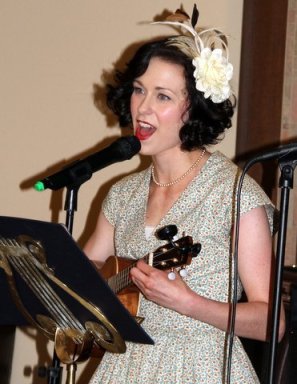 Hope is a phenomenal singer and ukelele player. Definition of a double threat.