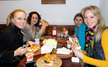 The best paninoteca in Florence, Italy.