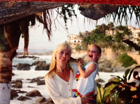 Ma and me practicing a bit Joyful living